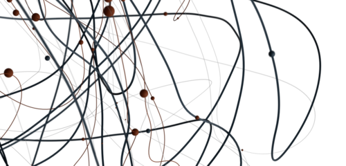 Abstract futuristic - technology with polygonal shapes on dark blue background.