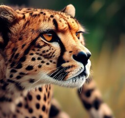 portrait of a leopard