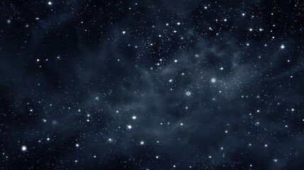 Fototapeta premium a space filled with lots of stars next to a black sky with lots of stars in the middle of it.
