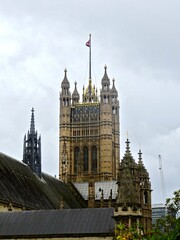 Fototapeta na wymiar London, October 2023 - Visit the magnificent city of London, capital of the United Kingdom - Westminister