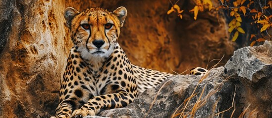 Cheetah markings