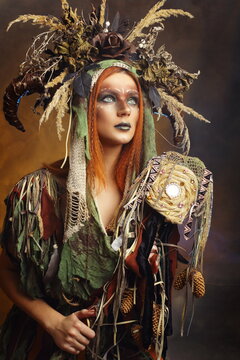 Fantasy shaman wizard warloc