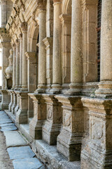 Umfriedeter Pfarrbezirk in Saint-Thegonnec in der Bretagne