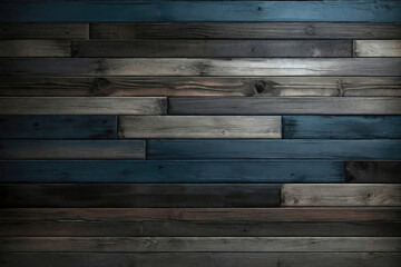 Obraz premium blue and white and grey gray and black and dark and dirty wood wall wooden plank board texture background 