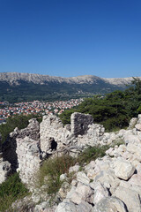Fototapeta na wymiar Baska auf Krk, Kroatien
