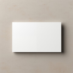 Blank Business Card Mockup