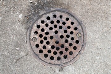 Rusty Water Drain
