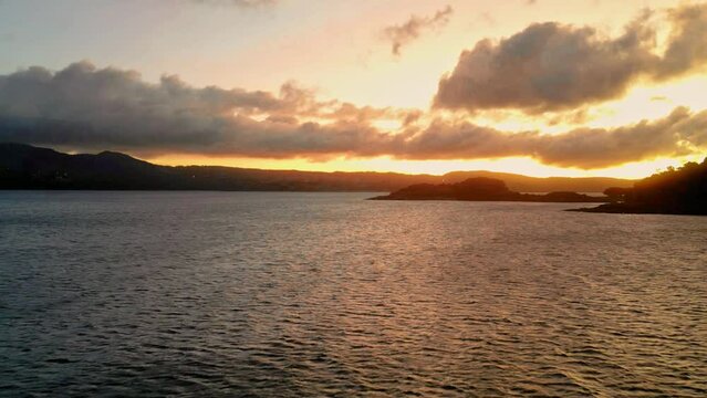 Lake Arenal Costa Rica, pura vida sunset