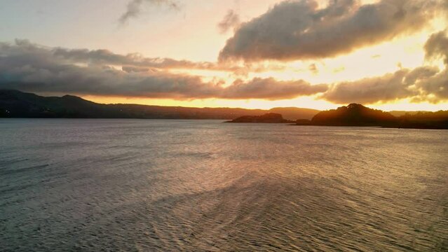 Lake Arenal Costa Rica, pura vida sunset