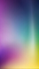 Fototapeta premium Blurred Soft Background Wallpaper in Yellow Navy Blue Purple Green Gradient Colors