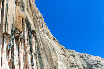 Hierve el Agua petrified cascades in Oaxaca Mexico