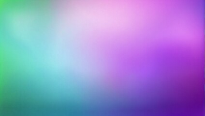 Obraz premium Blurred Soft Background Wallpaper in Blue Purple Green Gradient Colors