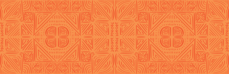 Native American ethnic pattern for design