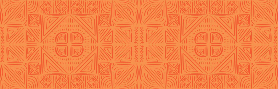 Native American ethnic pattern for design