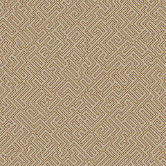 Seamless repeating pattern. Intricate labyrinth design with thick and thin diagonal lines. Abstract geometric background. Retro style design.