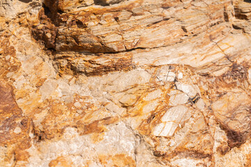 Mineral material surface closeup with natural pattern for design and decoration