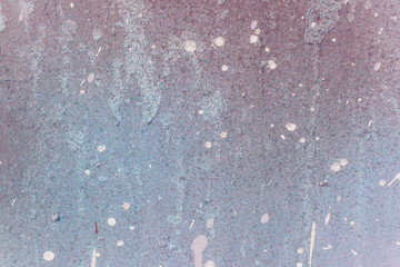 Grunge color texture, blue and red color, old scratched surface.