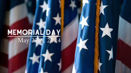 Memorial Day 2024, US Holiday, USA Flag