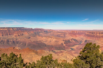 View of the Grand Canyon, Arizona
