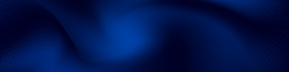 Gradient blurred background in shades of Dark blue. Ideal for web banners, social media posts, or any design project that requires a calming backdrop