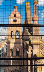 Cathedral of San Lorenzo at 24th September square, Santa Cruz de la Sierra, Bolivia - 699871697