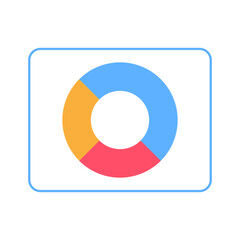 business graph chart with arrow	