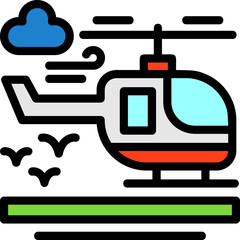 Helicopter Icon