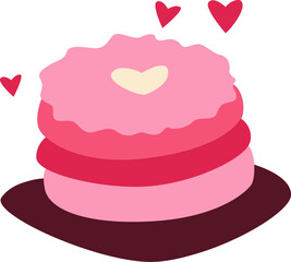 cake with heart