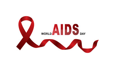 World aids awareness day concept