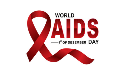World aids awareness day concept
