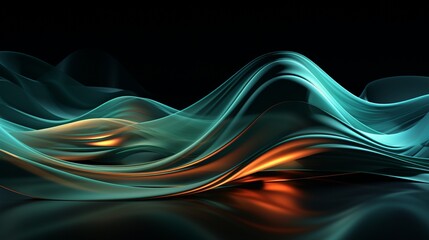 Digital Horizons: Futuristic Waves, Charcoal Elegance, Mint Freshness – 64K Wallpapers for the Ultimate Tech Experience!, Generative AI