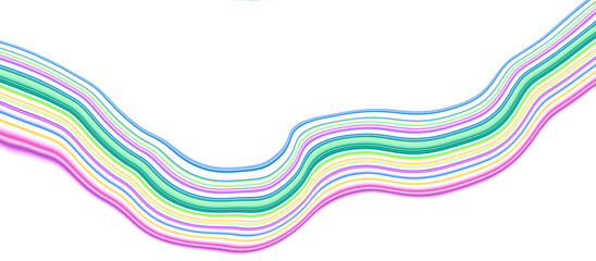 Gleaming Neon Lines. Radiant and Luminous Hues. Shimmering Rainbow Streaks. Vibrant Glowing with Color Trails and Brilliance. Iridescent Luminescence. Digital Smudge Painting Illustration . NOT AI.