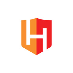 letter h logo design