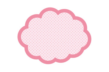 吹き出しのフレーム