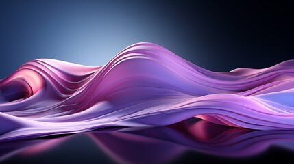 Lavender Dreams: High-Res Tech Waves in Silver Elegance - Elevate Your Screens with 64K Beauty!, Generative AI