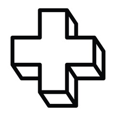 cross sign vector icon