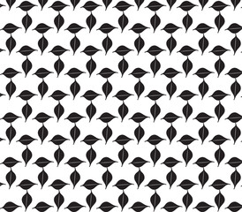 black and white seamless pattern