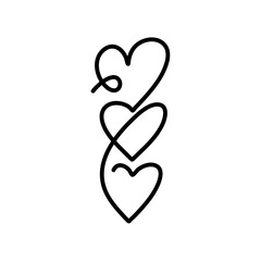 Hand drawn heart 