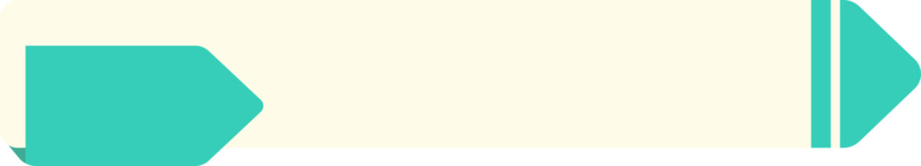 Green Infographic Label List, Tab Shape Banner