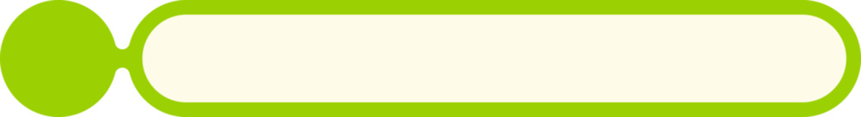 Green Infographic Label List, Tab Shape Banner