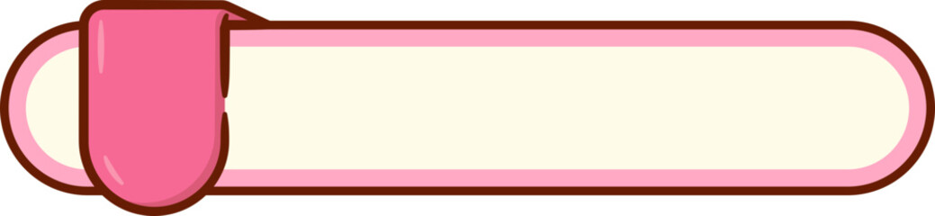 Fototapeta premium Pink Infographic Label List, Tab Shape Banner