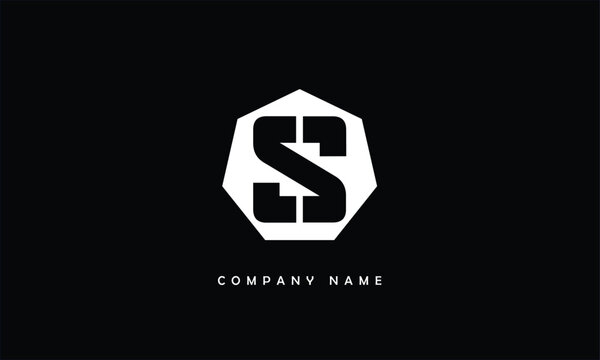 S, S abstract Letter Logo Monogram