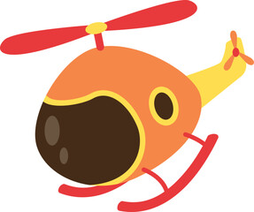 Helicopter Kids Toys Transportation Game © Monsters Visual