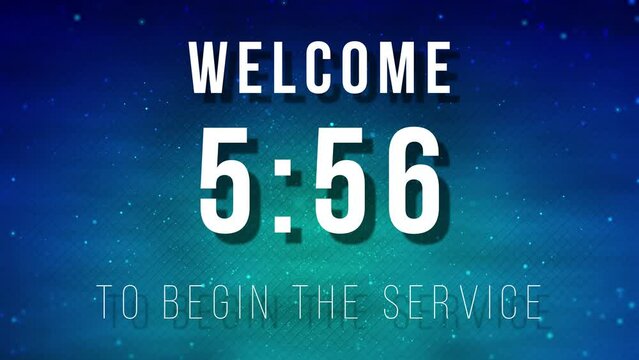 Welcome countdown