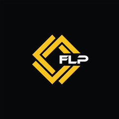 FLP letter design for logo and icon.FLP typography for technology, business and real estate brand.FLP monogram logo.