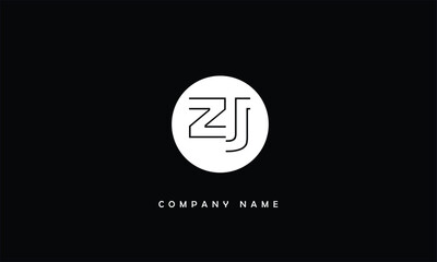 ZL, LZ, Z, L Abstract Letters Logo Monogram
