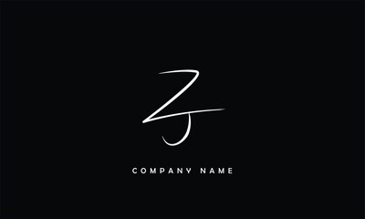 ZL, LZ, Z, L Abstract Letters Logo Monogram