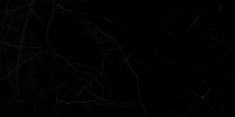Dark black Blackboard and chalkboard rough grunge backdrop background. Panorama dark grey black slate background or texture. Vector black wall concrete texture. Stone wall background.