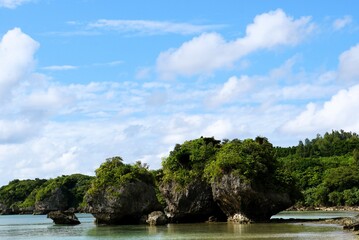 BIg Rocks at Beach, Ishigaki Island - Okinawa