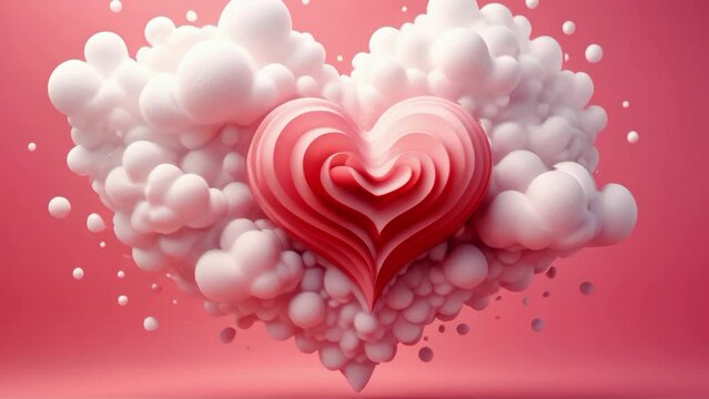 Love, valentine, colorful composition, symbolism and romance of love, February 14, Valentine's Day